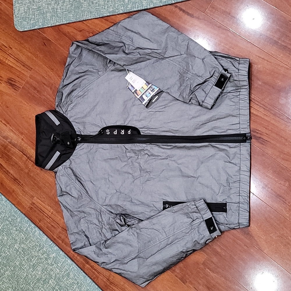 NWT Men's PRPS Size XXL HOODED with TYVEK (60%)& Polyester (40%)Jacket